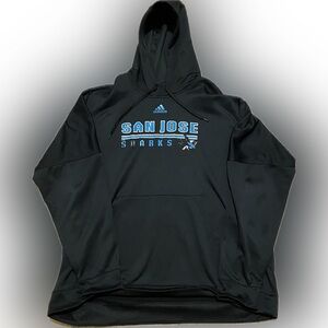 Adidas Black San Jose Sharks Hoodie